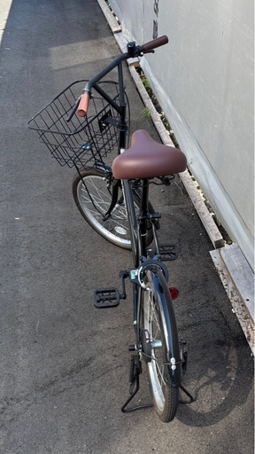 超美品　20インチ自転車　リアキャリア、カゴもオプションで付けれます　《近場なら配送します》