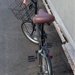 超美品　20インチ自転車　リアキャリア、カゴもオプションで付けれます　《近場なら配送します》の画像