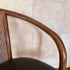 レトロ　ヴィンテージ　柏木工　古家具　椅子　ダイニングチェア　アームチェア　木製の画像