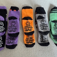 ハロウィン靴下5組セット　1.5-3歳向けの画像