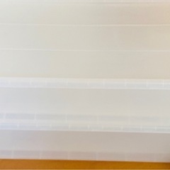 無印良品 ポリプロピレン 衣装ケース 小2個 セットの画像