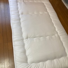 ニトリ　抗菌防臭防ダニ敷布団　マルチスッポリ防水シーツ　セミダブルの画像