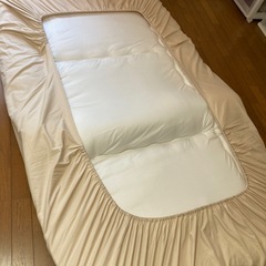 ニトリ　抗菌防臭防ダニ敷布団　マルチスッポリ防水シーツ　セミダブルの画像