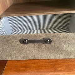 テレビボード　別売りの引き出し付きの画像