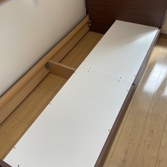 ニトリ　ベッドフレームの画像