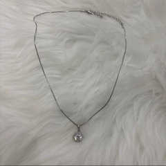 新品　モアサナイト　ネックレス　1ctの画像