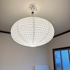 引き取り】ニトリ 和紙ペンダントライトの画像