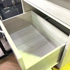 フクダクラフト ◆レンジボード◆ミニ食器棚 キッチン収納　594×400×1100(mm)の画像