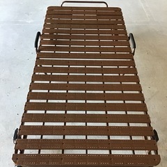 折りたたみベッド　シングル 中古品の画像