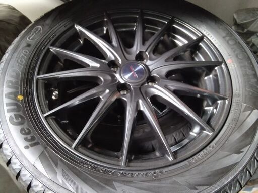 205/55r16 ヨコハマアイスガードig70 スタッドホイールセット！ほぼ 新品 ！9.9分山