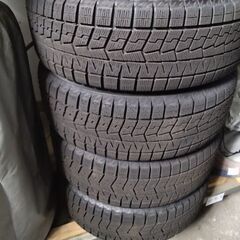 最安値！スタッドレスタイヤ！程 新品 ！9.9分山！205/55r16 ヨコハマアイスガードig70  205/55r16の画像