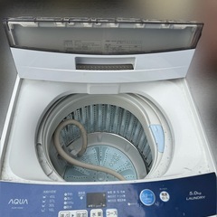 AQUA 洗濯機 5kg 2017年製の画像