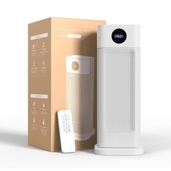 Climora セラミックファンヒーター 電気ファンヒーター 静音 電気ストーブ 小型の画像