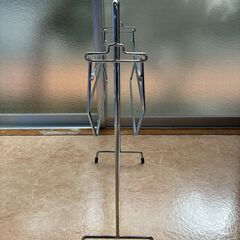 D&Department購入　折りたたみ可能　スチール製タオルハンガーの画像