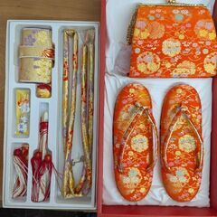 七五三(女児）帯草履セットLサイズの画像