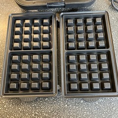 K2510-163 Vitantonioワッフル&ホットサンドベーカー VWH-500 ブラック キズ汚れ有りの画像