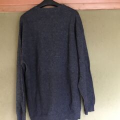 ダークグレー Vネックカーディガン サイズ : 2XL(3L)の画像