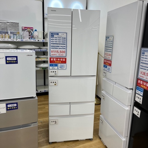 TOSHIBA 6ドア冷蔵庫のご紹介です！