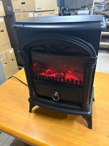 未使用品！！ ニトリ 暖炉型ファンヒーター NTL1000K16 NITORI NITORI ニトリ 暖炉型ファンヒーター NTL1000K16ブラック NITORI