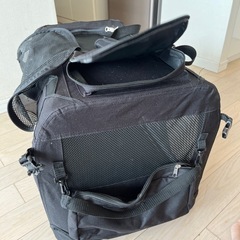 折りたたみ・洗濯可　小中型犬用　キャリーケース　ゲージの画像
