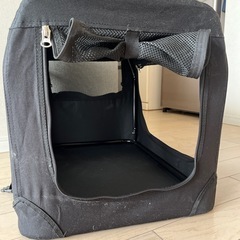 折りたたみ・洗濯可　小中型犬用　キャリーケース　ゲージの画像