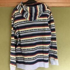 Sorridere ストライプ フード付きパーカー L.L. サイズ の画像