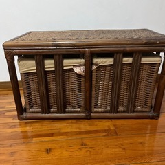 レトロラタン家具
の画像