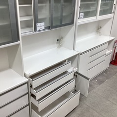 【取りに来られる方限定】　 レンジボード　ホワイト　程度Bの画像