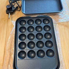 たこ焼き　ホットプレート山善YHA-W010Eの画像
