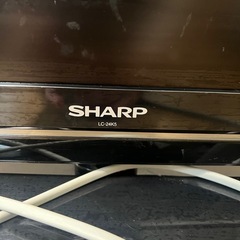 決まりました【ジャンク品】SHARP AQUOS LC-24K5 24V型液晶テレビの画像