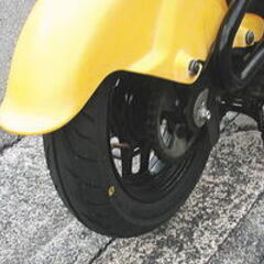 スズキ チョイノリ 　超美品 中古、濃いイエロー、　0258Km、　（近場の場合何県何市まで分かれば格安でのお届けも有ります）の画像