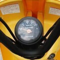 スズキ チョイノリ 　超美品 中古、濃いイエロー、　0258Km、　（近場の場合何県何市まで分かれば格安でのお届けも有ります）の画像