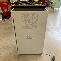K2510-158 Panasonic 次亜塩素酸 空間除菌脱臭機 ジアイーノ F-MV2100 ホワイト 2019年製 通電確認済み キズ汚れ有りの画像