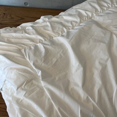 【状態良好】無印良品セミダブル羽毛布団　170×210の画像
