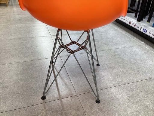 取りに来られる方限定】 一人掛け椅子 購入 オレンジ 取りに来られる方