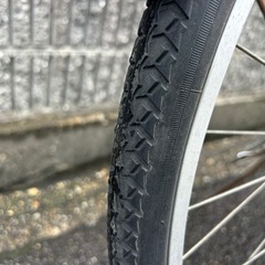 27インチ 外装6段変速 自転車 シティサイクル　中古 現状品 選挙割の画像