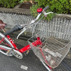 27インチ 外装6段変速 自転車 シティサイクル　中古 現状品 選挙割の画像