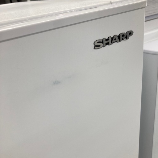 ⭐︎1年間保証⭐︎シャープ　152L2ドア冷蔵庫　2024年製　SJ-D15K ※扉、キズ・シミあり