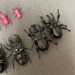 昆虫　おもちゃ　10匹　カブトムシなどの画像
