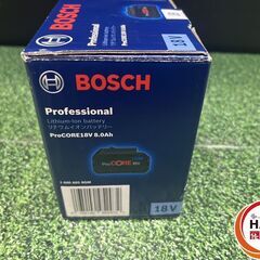 【未使用】BOSCH PRO CORE 18V 8.0Ah ﾊﾞｯﾃﾘ(開封品)【ハンズクラフト沖縄豊見城店】の画像