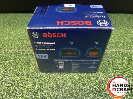 【未使用】BOSCH PRO CORE 18V 8.0Ah ﾊﾞｯﾃﾘ(開封品)【ハンズクラフト沖縄豊見城店】