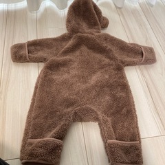 くま耳付きベビーアウター　　の画像