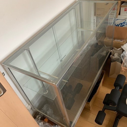 硝子 ショーケース2 引き取り