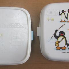 【差し上げます】ピングーお弁当箱とブラウニー容器　小物入れにもの画像