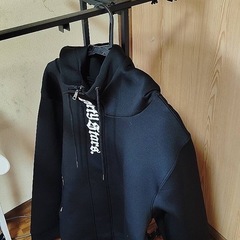 メンズ5Lジップアップパーカー秋冬用の画像