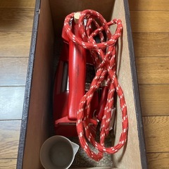 アイロン レトロ 箱セットの画像