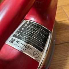 アイロン レトロ 箱セットの画像