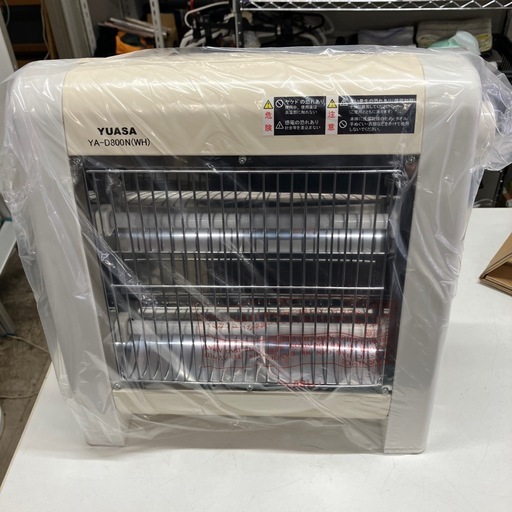 安い 【YUASA】電気ストーブ YA-D800N 通電確認済 電気ストーブ YUASA