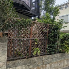 無料　目隠しフェンス　木製　カインズの画像
