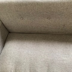 10/12-13のみ グレーソファー　2人用　半年程使用　引っ越しのため　近く配送相談可能の画像